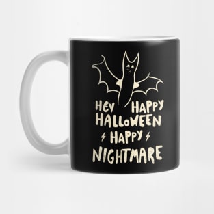 happy halloween bat Mug